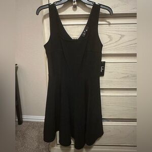 Lulu’s Black A-Line Mini Dress